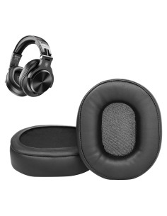 Almohadillas de Reemplazo XRHTONG para Auriculares OneOdio A70 A71 - Cuero y Espuma