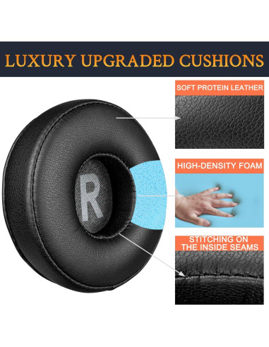 Almohadillas de Reemplazo SOULWIT para Auriculares Yamaha HPH-50B