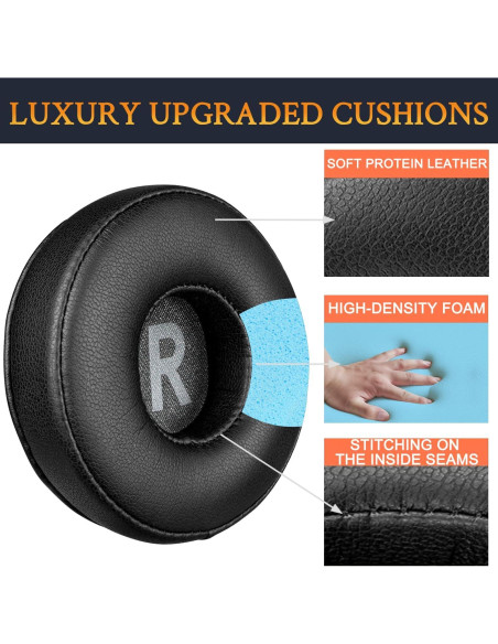 Almohadillas de Reemplazo SOULWIT para Auriculares Yamaha HPH-50B