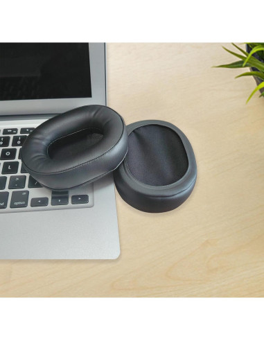 Almohadillas de Reemplazo XRHTONG para Auriculares OneOdio A70 A71 - Cuero y Espuma