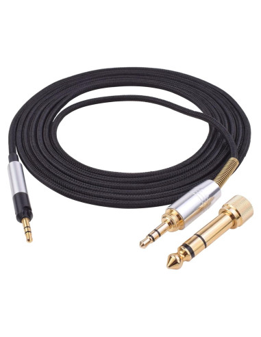 Cable de extensión de audio 3.5mm LearSoon 2m para Sennheiser
