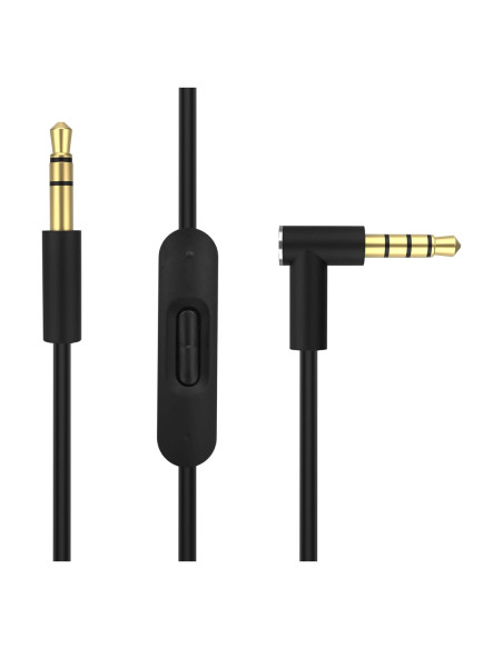 Cable de Audio Toxaoii 3.5mm para Auriculares Beats y Sony 1.4M