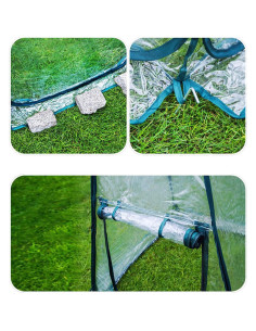 Cubierta de Invernadero Pop Up Breda Sports 70.1x70.1x80 cm PVC 2