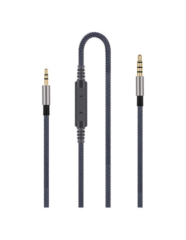 Cable de Audio AUX ABLET 1.2m con Control Remoto y Micrófono