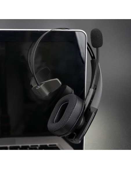 Almohadillas de Reemplazo SOULWIT para Auriculares BlueParrott B350XT - Negro