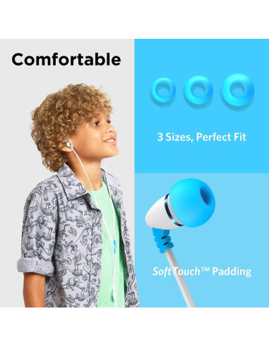 Auriculares Intrauditivos LilGadgets LGBB para Niños Azul