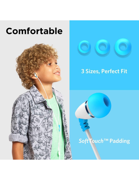 Auriculares Intrauditivos LilGadgets LGBB para Niños Azul