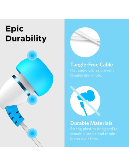 Auriculares Intrauditivos LilGadgets LGBB para Niños Azul