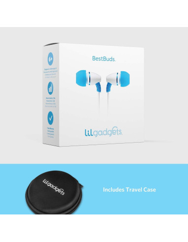 Auriculares Intrauditivos LilGadgets LGBB para Niños Azul