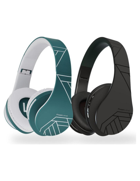 Auriculares Inalámbricos PowerLocus P2 - 2 Piezas Negro y Azul/Blanco Auriculares Inalámbricos PowerLocus P2 - 2 Piezas Negro y Azul/Blanco