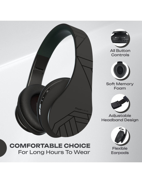 Auriculares Inalámbricos PowerLocus P2 - 2 Piezas Negro y Azul/Blanco Auriculares Inalámbricos PowerLocus P2 - 2 Piezas Negro y Azul/Blanco