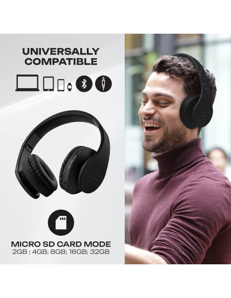 Auriculares Inalámbricos PowerLocus P2 - 2 Piezas Negro y Azul/Blanco Auriculares Inalámbricos PowerLocus P2 - 2 Piezas Negro y Azul/Blanco