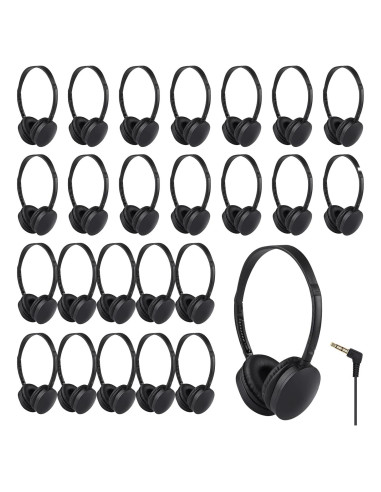 Auriculares para Niños ZHENWAY 25 Unidades 003 Negros