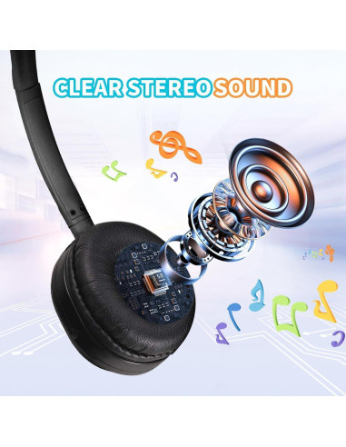 Auriculares para Niños ZHENWAY 25 Unidades 003 Negros