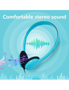 30 Auriculares para Estudiantes TJZXGUI 3.5mm Multicolor 2