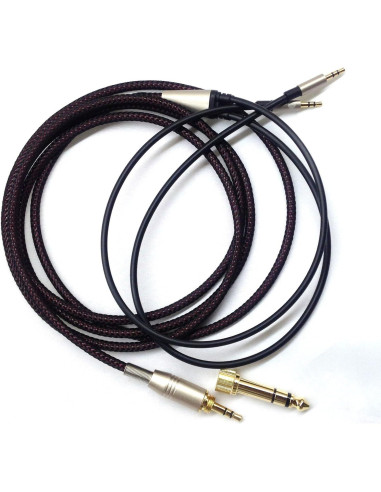 Cable de Reemplazo NEW NEOMUSICIA 1.2m Doble Jack 2.5mm para Hifiman