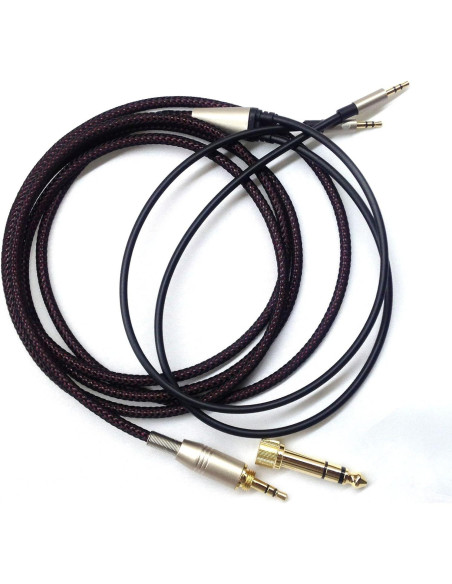 Cable de Reemplazo NEW NEOMUSICIA 1.2m Doble Jack 2.5mm para Hifiman