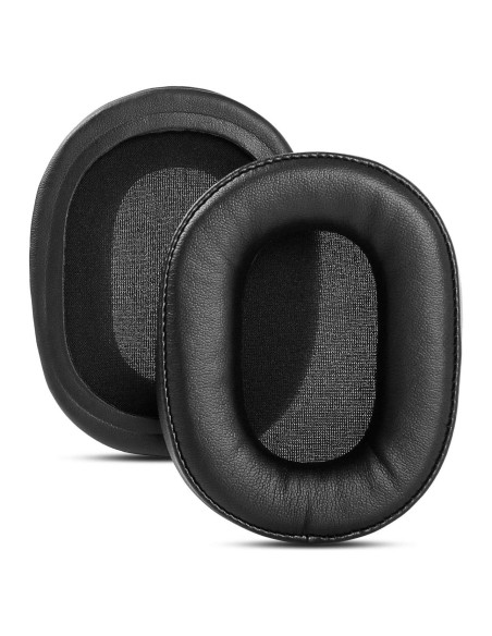 Almohadillas de Reemplazo para Auriculares Oppo PM-3 - Cuero Negro