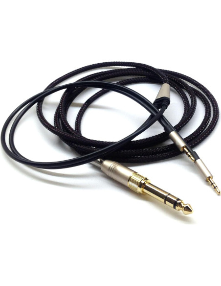 Cable de Reemplazo NEW NEOMUSICIA 1.2m Doble Jack 2.5mm para Hifiman
