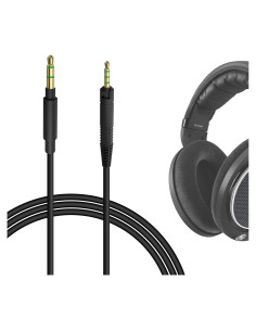 Cable de Audio Geekria 1.7m para Auriculares Sennheiser