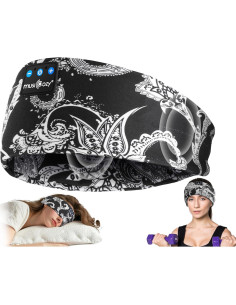 Auriculares para dormir Bluetooth MUSICOZY Banda para cabeza 2