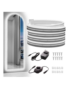 Tira LED de Neón Flexible Ollrieu 3m Impermeable para Decoración