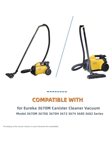 Varilla de Extensión para Aspiradora Eureka 3670M - 45.2 cm (Paquete de 2)