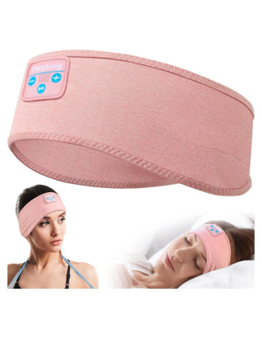 Auriculares Bluetooth para dormir Perytong diadema elástica