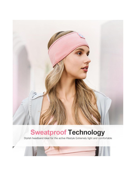 Auriculares Bluetooth para dormir Perytong diadema elástica Auriculares Bluetooth para dormir Perytong diadema elástica