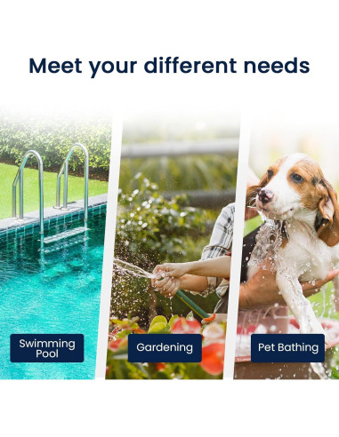 Filtro de Agua GLACIER FRESH para Manguera de Jardín 1 Cuenta