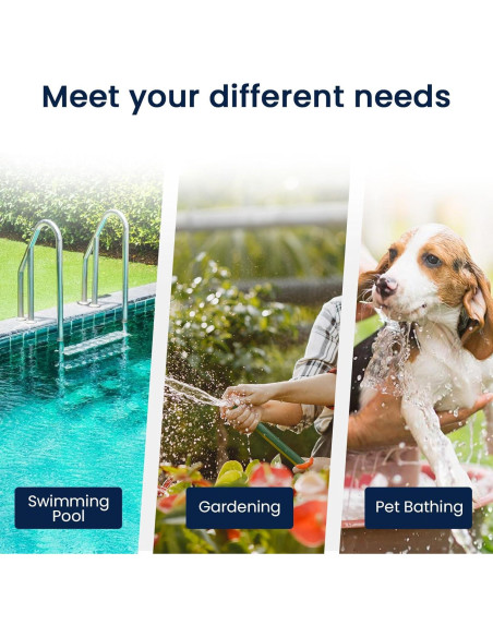 Filtro de Agua GLACIER FRESH para Manguera de Jardín 1 Cuenta