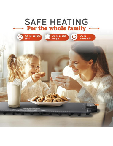 Bandeja Calentadora Eléctrica Sizzle Spire 2.28 kg 4 Temperaturas