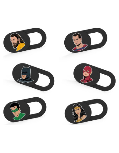 Cubierta deslizante para webcam Tsyfro - Set 6 unidades