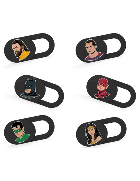 Cubierta deslizante para webcam Tsyfro - Set 6 unidades