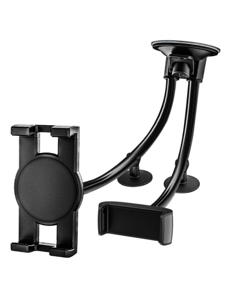 Soporte de Tablet y Teléfono para Coche Woleyi Doble Brazo 36cm