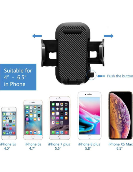 Soporte para Teléfono en Auto Sonkir Ajustable 360