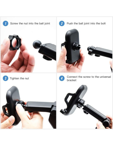 Soporte para Teléfono en Auto Sonkir Ajustable 360