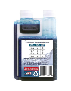 Líquido Limpiaparabrisas Concentrado Qwix Mix 8 oz Ecológico 2