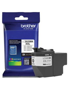 Cartucho de tinta negro Brother LC3029BK alto rendimiento 3000p
