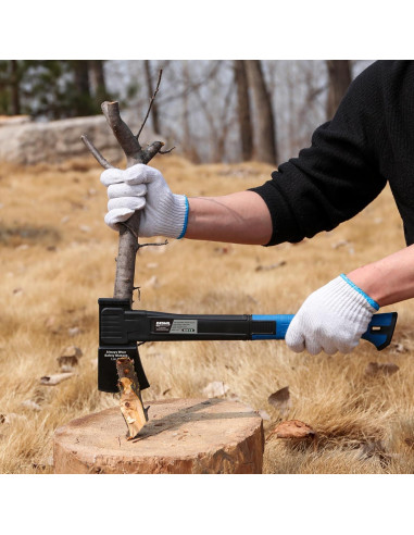 Hacha de Camping DESHIL 35.56 cm Acero Carbono Mango Nylon