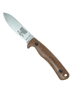 Cuchillo de Caza ESEE AGK con Funda Kydex 20.96 cm Marrón