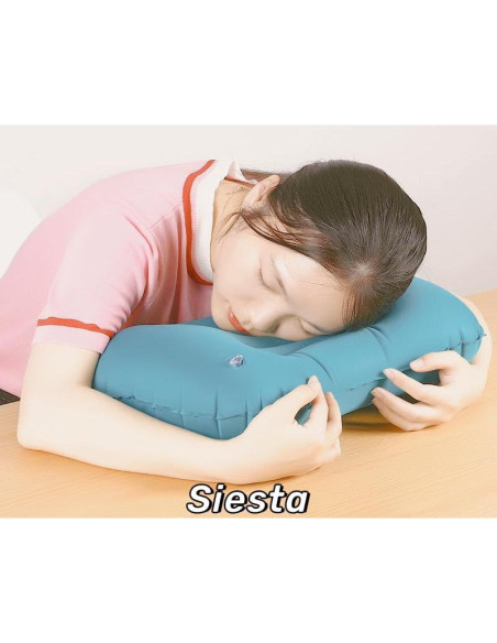 Set de 2 Almohadas Inflables 3BirdsHike para Camping - Negro