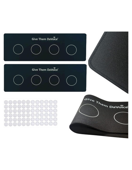 Alfombrilla Antideslizante para Botones de Comunicación para Perros - DaVoice - 2 Unidades