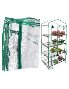 Mini Invernadero PVC Transparente 68.6x48.3x160 cm Together-life