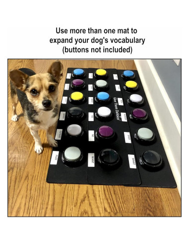 Alfombrilla Antideslizante para Botones de Comunicación para Perros - DaVoice - 2 Unidades