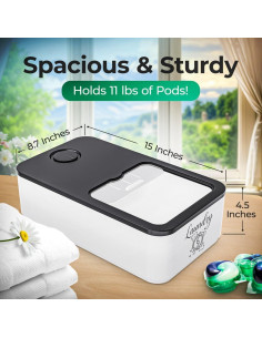 Contenedor de Cápsulas de Lavandería Skywin 5 kg Tapa Deslizante 2