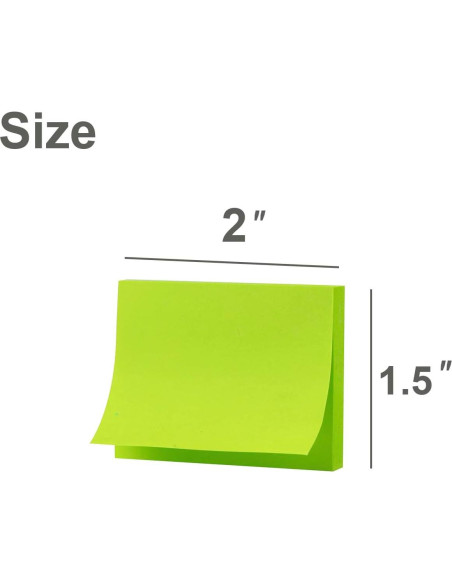Notas Adhesivas Kozerite 3.81x5.08 cm 50 Pads 10 Colores Notas Adhesivas Kozerite 3.81x5.08 cm 50 Pads 10 Colores