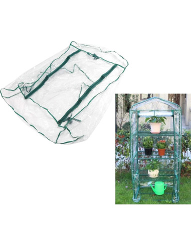 Mini Invernadero PVC Transparente 68.6x48.3x160 cm Together-life