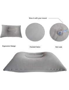 2 Almohadas Inflables Ultraligeras Alovexiong para Camping 2