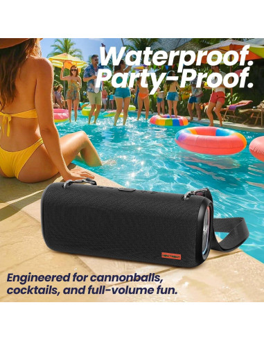 Altavoz Bluetooth New Trent Vibe Pro 80W Portátil Impermeable